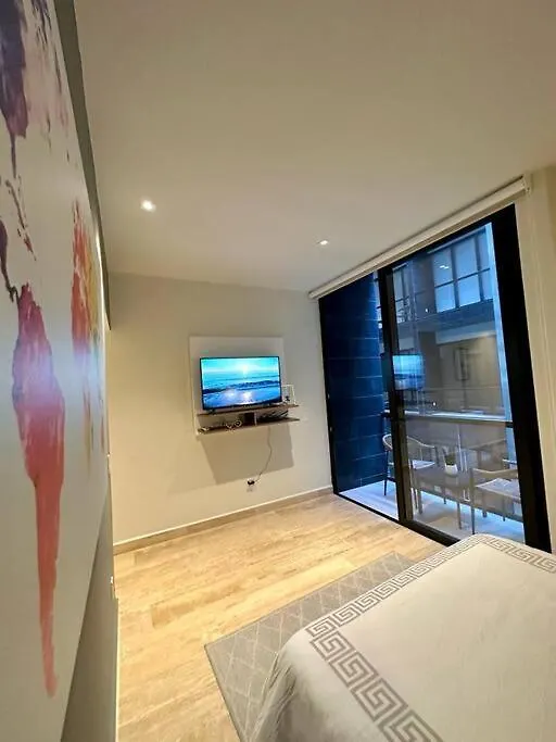 Apartament Pool View Condo / Rooftop Pool, Jacuzzi, Gym & Bar Playa del Carmen