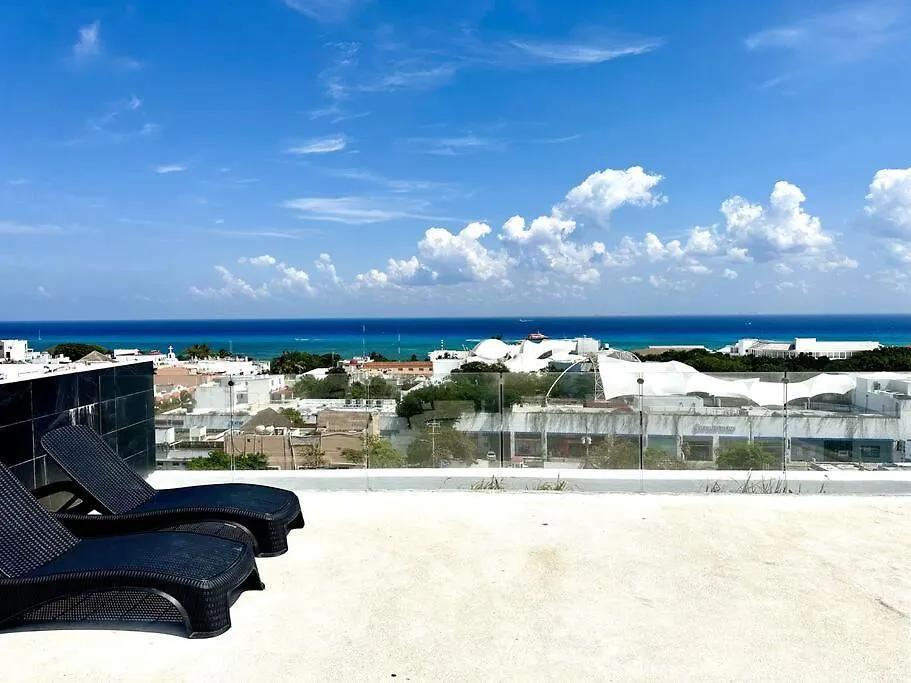 Pool View Condo / Rooftop Pool, Jacuzzi, Gym & Bar Playa del Carmen Meksyk