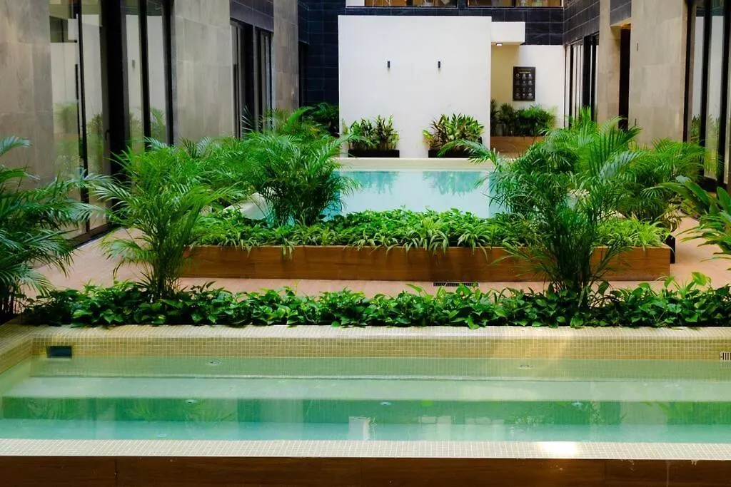 Apartament Pool View Condo / Rooftop Pool, Jacuzzi, Gym & Bar Playa del Carmen
